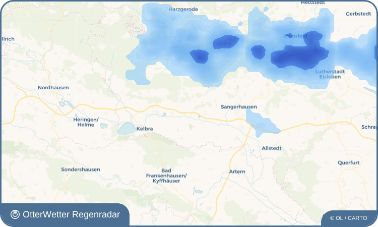 Widget-Vorschau für Hohlstedt Wetter-Widget-Vorschau mit Vorhersagedaten für Hohlstedt