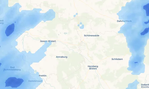 Regenradar Vorschaubild - Aktuelle Niederschläge in Holzdorf und Umgebung