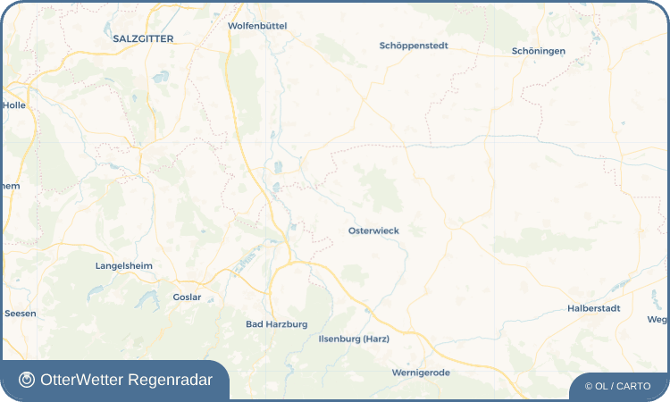 OtterWetter Regenradar-Widget Hoppenstedt