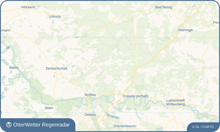 OtterWetter Regenradar-Widget Hundeluft