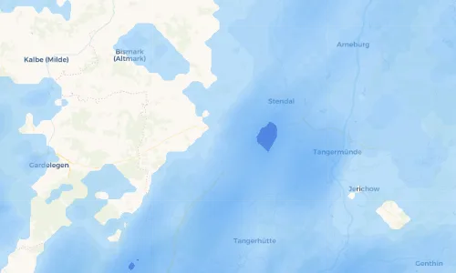 Regenradar Vorschaubild - Aktuelle Niederschläge in Insel und Umgebung