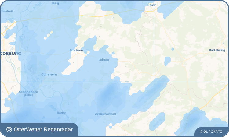 Widget-Vorschau für Isterbies Wetter-Widget-Vorschau mit Vorhersagedaten für Isterbies