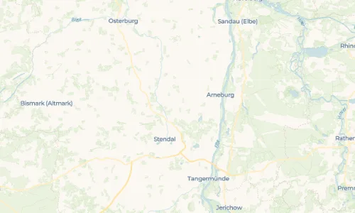 Regenradar Vorschaubild - Aktuelle Niederschläge in Jarchau und Umgebung