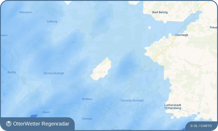 Widget-Vorschau für Jeber-Bergfrieden Wetter-Widget-Vorschau mit Vorhersagedaten für Jeber-Bergfrieden