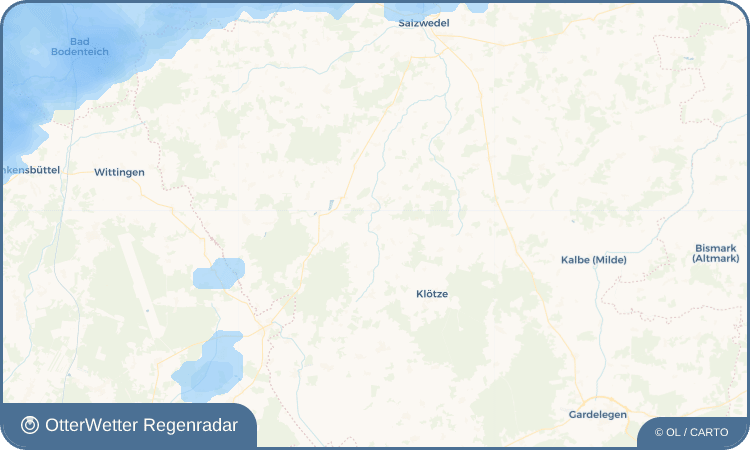 Wetter-Widget-Vorschau mit Vorhersagedaten für Jeeben