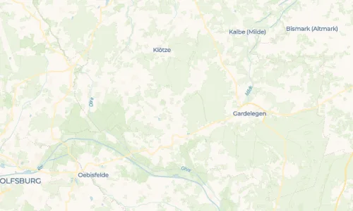 Regenradar Vorschaubild - Aktuelle Niederschläge in Jeggau und Umgebung