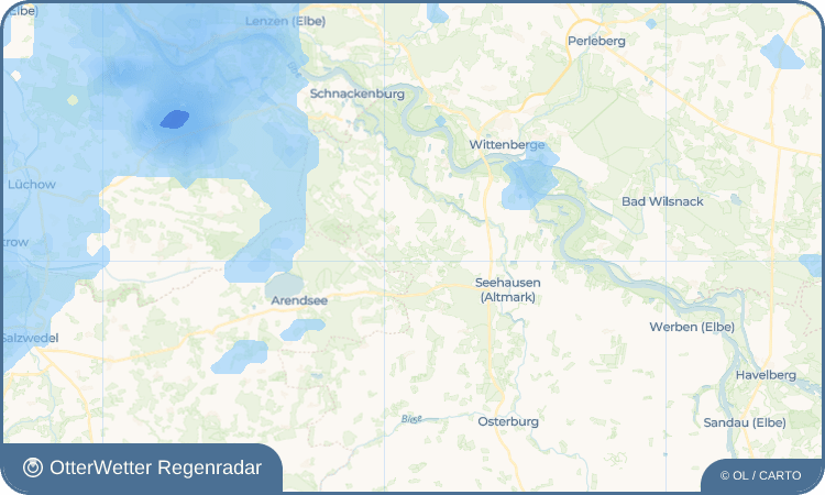 OtterWetter Regenradar-Widget Jeggel