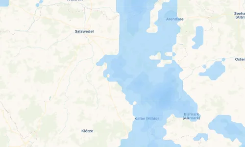 Regenradar Vorschaubild - Aktuelle Niederschläge in Jeggeleben und Umgebung