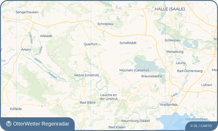 OtterWetter Regenradar-Widget Jüdendorf