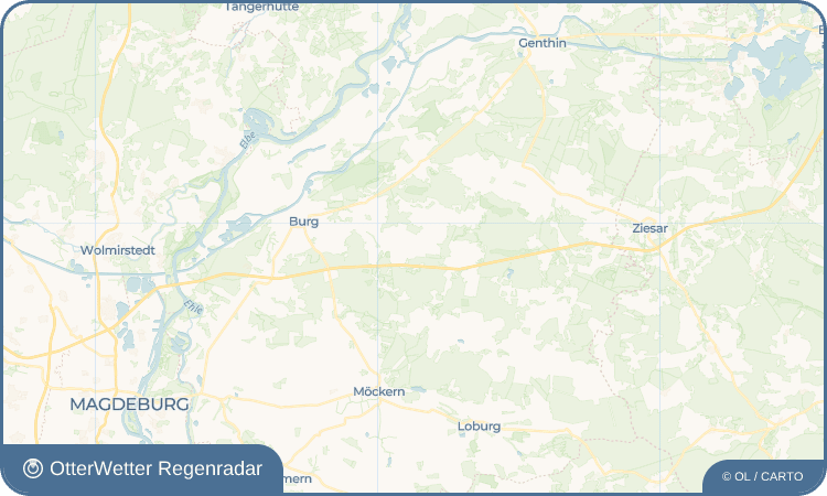 OtterWetter Regenradar-Widget Kähnert