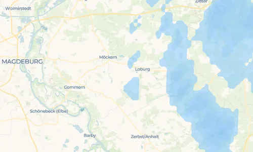 Regenradar Vorschaubild - Aktuelle Niederschläge in Kalitz und Umgebung