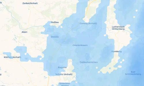 Regenradar Vorschaubild - Aktuelle Niederschläge in Kapen und Umgebung
