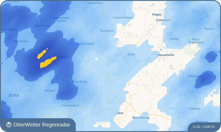 OtterWetter Regenradar-Widget Katersdobersdorf