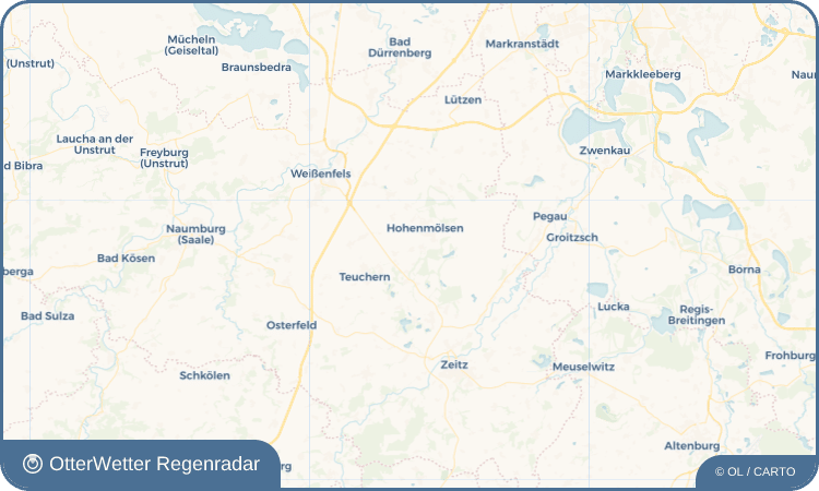 OtterWetter Regenradar-Widget Keutschen