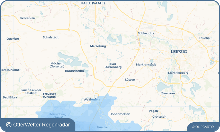 OtterWetter Regenradar-Widget Kirchfährendorf