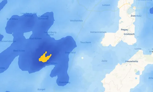 Regenradar Vorschaubild - Aktuelle Niederschläge in Kistritz und Umgebung