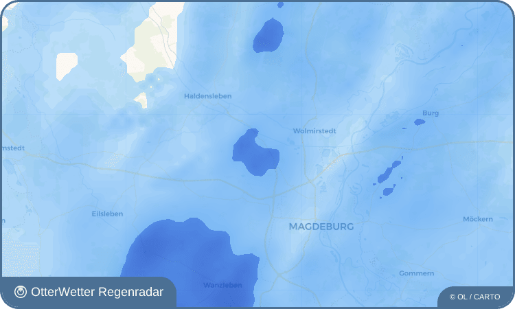 OtterWetter Regenradar-Widget Klein Ammensleben