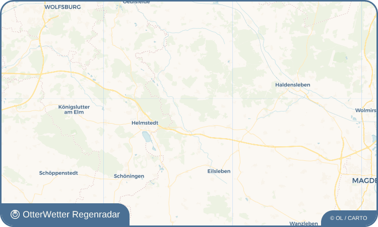 OtterWetter Regenradar-Widget Klein Bartensleben