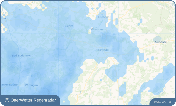 OtterWetter Regenradar-Widget Klein Gerstedt