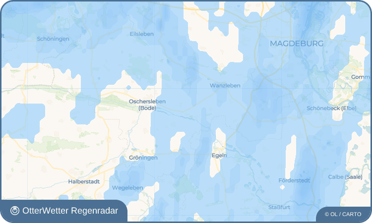 Widget-Vorschau für Klein Oschersleben Wetter-Widget-Vorschau mit Vorhersagedaten für Klein Oschersleben