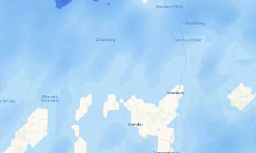 Regenradar Vorschaubild - Aktuelle Niederschläge in Klein Schwechten und Umgebung