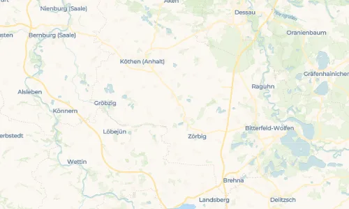 Regenradar Vorschaubild - Aktuelle Niederschläge in Klein-Weißandt und Umgebung