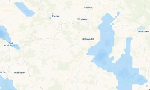 Regenradar Vorschaubild - Aktuelle Niederschläge in Klein Wieblitz und Umgebung
