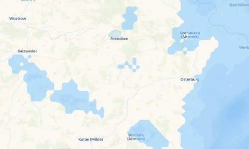 Regenradar Vorschaubild - Aktuelle Niederschläge in Kleinau und Umgebung