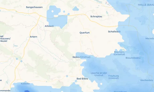 Regenradar Vorschaubild - Aktuelle Niederschläge in Kleineichstädt und Umgebung