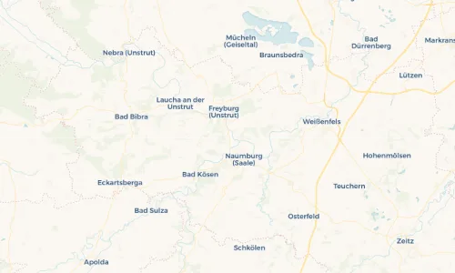Regenradar-Vorschau: aktuelle Niederschläge in Kleinjena und Umgebung