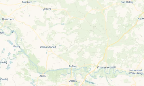 Regenradar-Vorschau: aktuelle Niederschläge in Kleinleitzkau und Umgebung