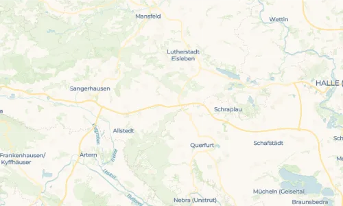 Regenradar-Vorschau: aktuelle Niederschläge in Kleinosterhausen und Umgebung
