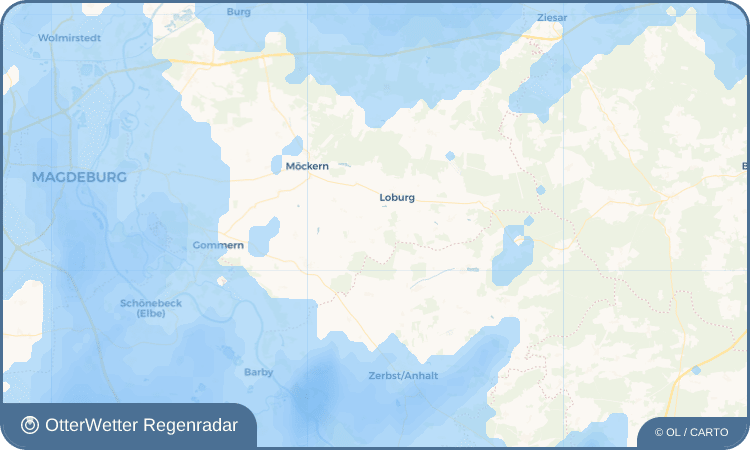 OtterWetter Regenradar-Widget Klepps
