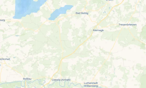Regenradar Vorschaubild - Aktuelle Niederschläge in Klepzig und Umgebung