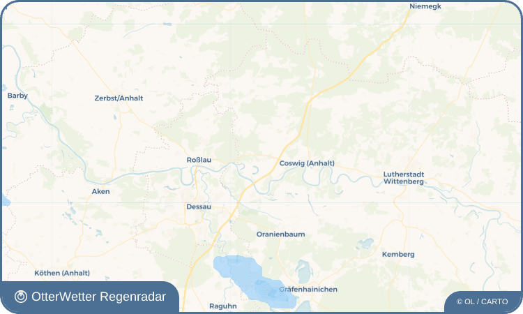 OtterWetter Regenradar-Widget Klieken