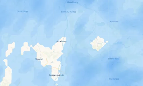 Regenradar Vorschaubild - Aktuelle Niederschläge in Klietz und Umgebung