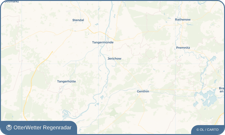 OtterWetter Regenradar-Widget Klietznick
