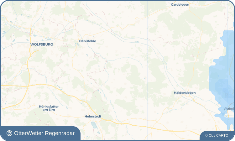OtterWetter Regenradar-Widget Klinze