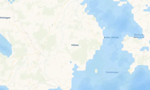 Regenradar Vorschaubild - Aktuelle Niederschläge in Klötze und Umgebung