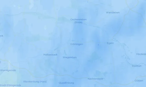 Regenradar-Vorschau: aktuelle Niederschläge in Kloster Gröningen und Umgebung