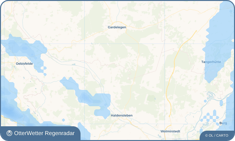 OtterWetter Regenradar-Widget Klüden