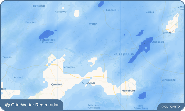 OtterWetter Regenradar-Widget Köchstedt