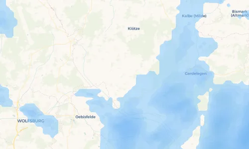 Regenradar Vorschaubild - Aktuelle Niederschläge in Köckte und Umgebung