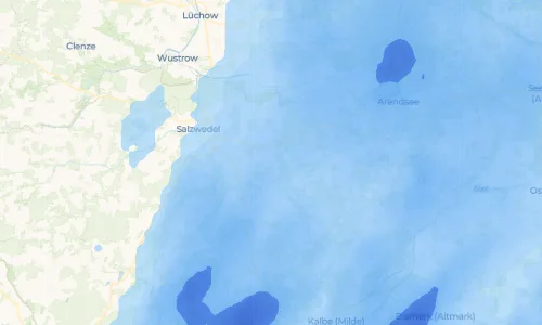 Regenradar Vorschaubild - Aktuelle Niederschläge in Königstedt und Umgebung