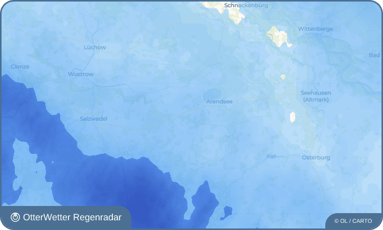 OtterWetter Regenradar-Widget Kraatz