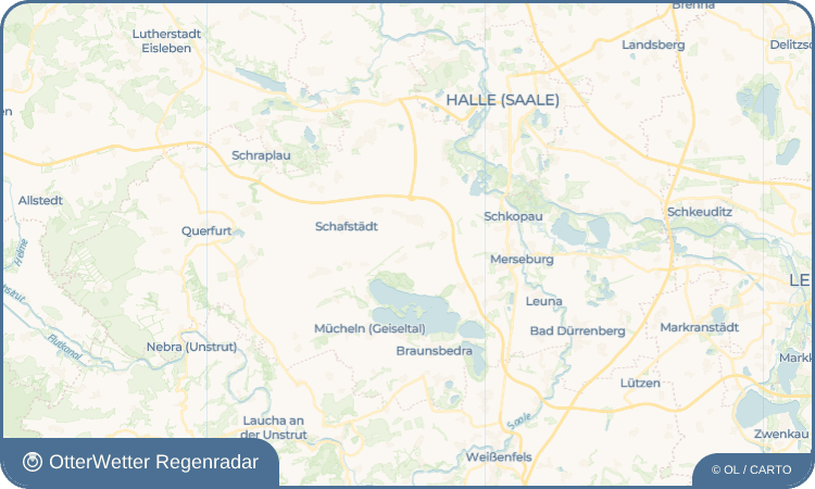 OtterWetter Regenradar-Widget Krakau