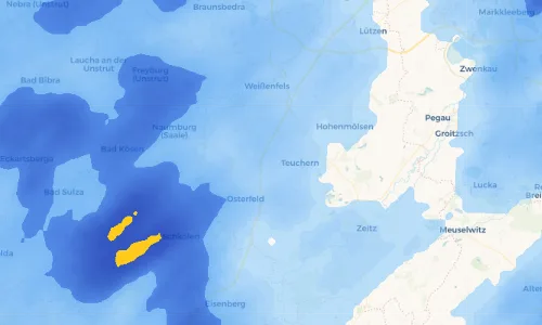 Regenradar Vorschaubild - Aktuelle Niederschläge in Krauschwitz und Umgebung