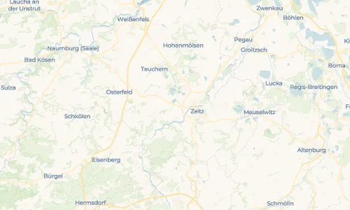 Regenradar Vorschaubild - Aktuelle Niederschläge in Kretzschau und Umgebung
