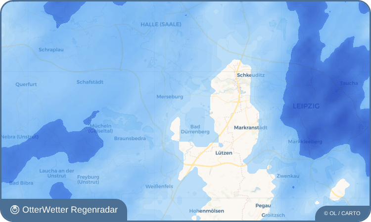 OtterWetter Regenradar-Widget Kreypau