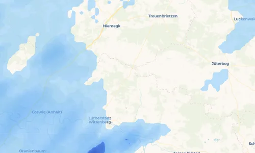 Regenradar Vorschaubild - Aktuelle Niederschläge in Kropstädt und Umgebung